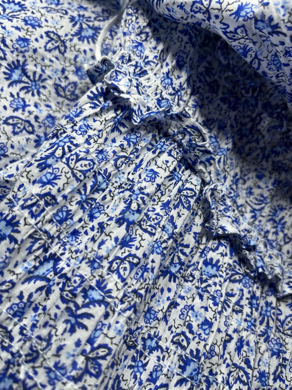 Gap × DÔEN Blue Floral Maxi Dress - Women - Picture 9 of 11